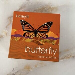 Benefit Butterfly Blush Shimmer Finish 0.21 oz Powder Compact